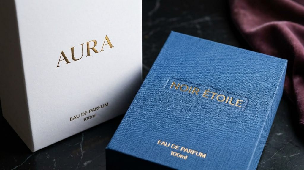 hot stamping pada logo box