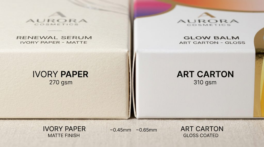 ivory vs carton
