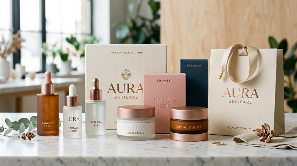material packaging skincare