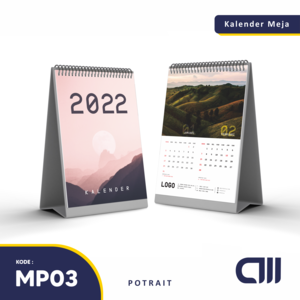 Template Kalender Meja MP03